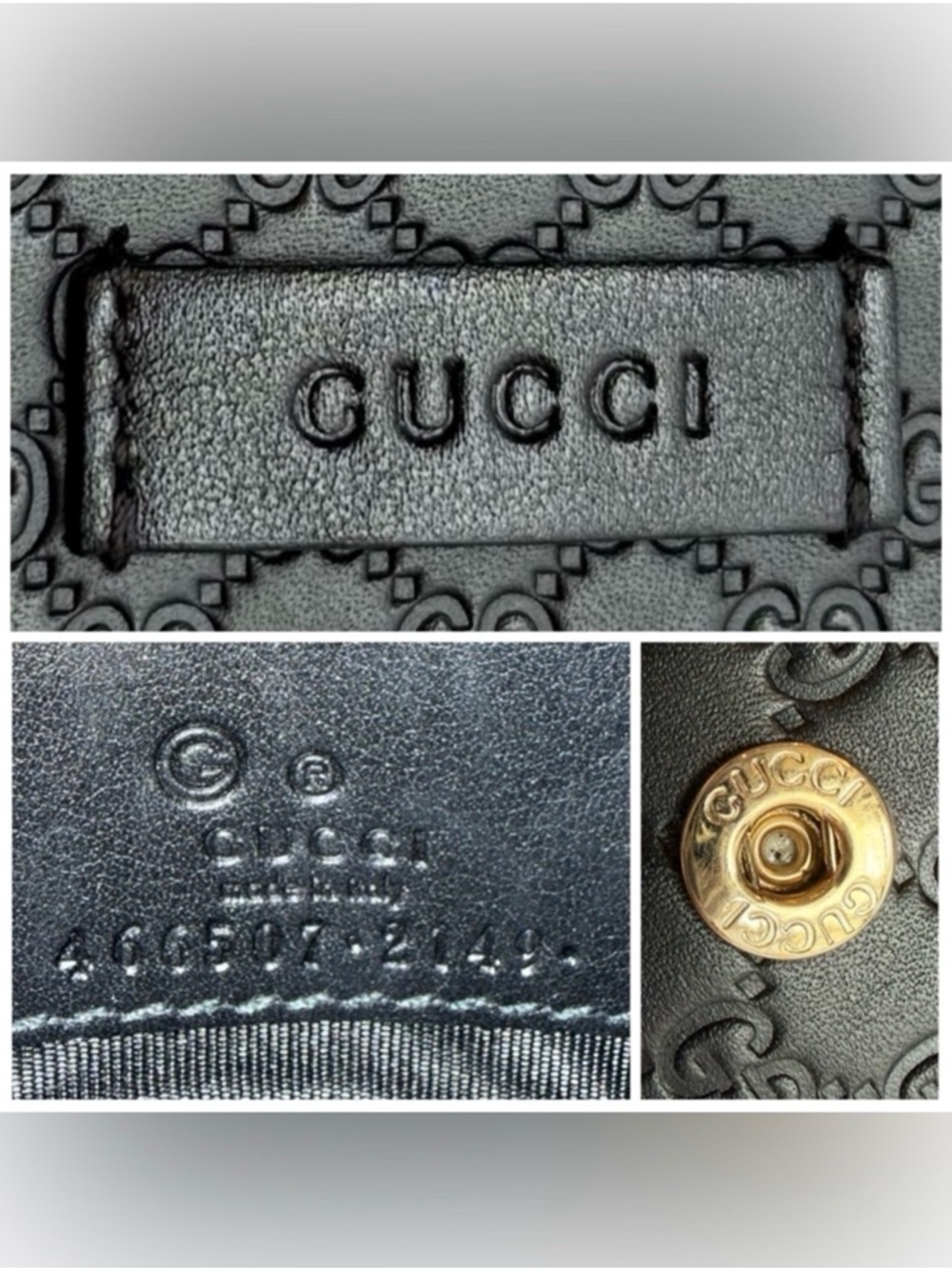 Gucci Microguccissima Crossbody Wallet - Picture 11 of 14